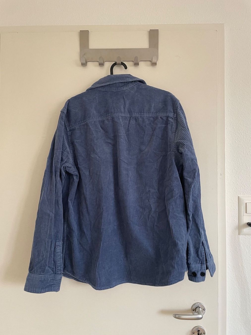 Hemden: Blaues Cord Hemd – Gebraucht aus Basel von schnudibu 1