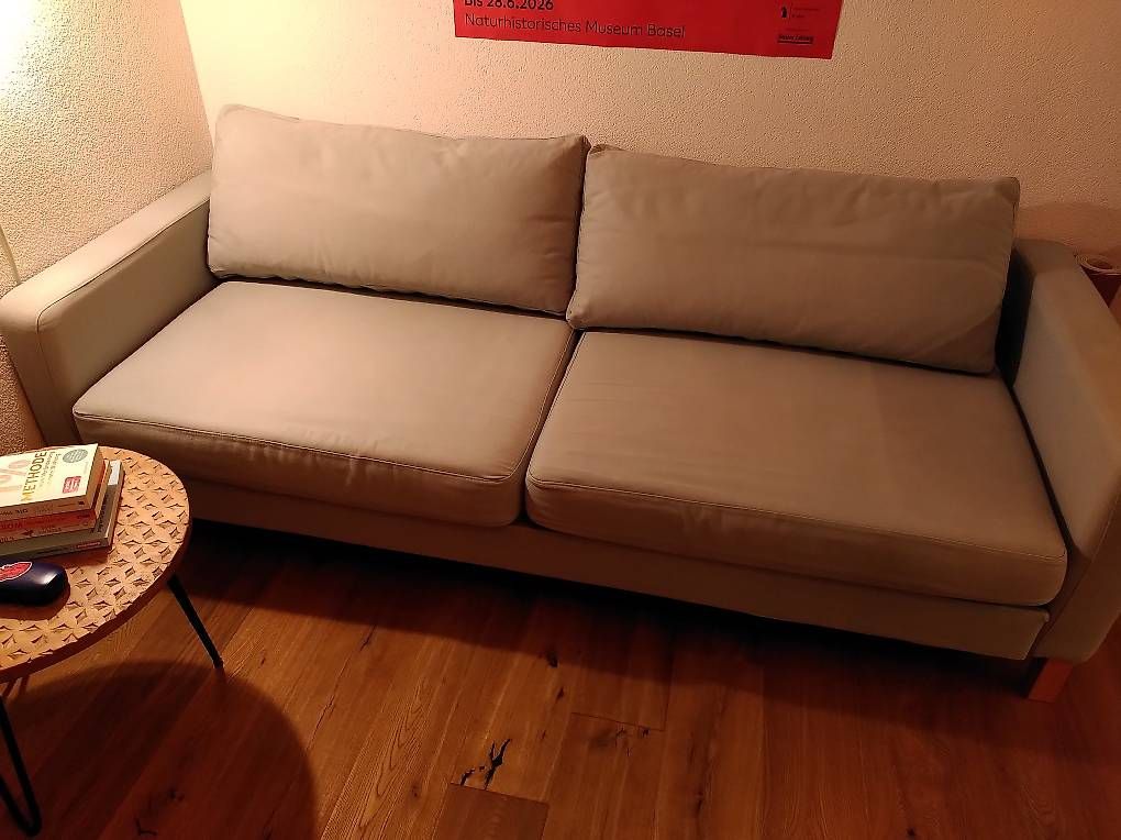 Divani: Bettsofa helltürkis mit Lattenrost – Usato da Bern venduto da Synonym01