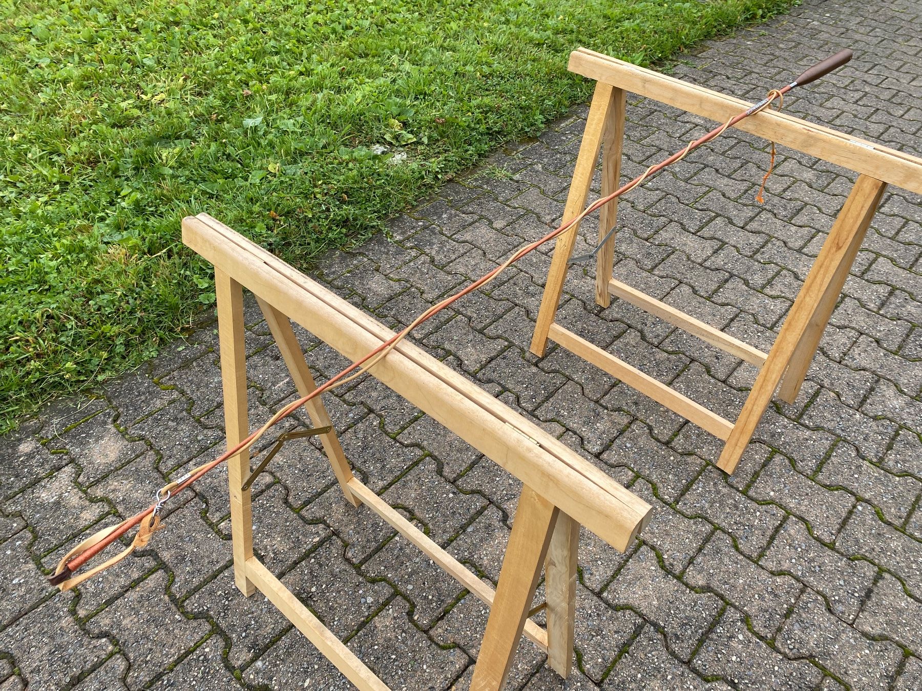 Carrozze: schöne Döbert 4-Spänner Fahrpeitsche – Usato da Feldbach venduto da Fea1 2