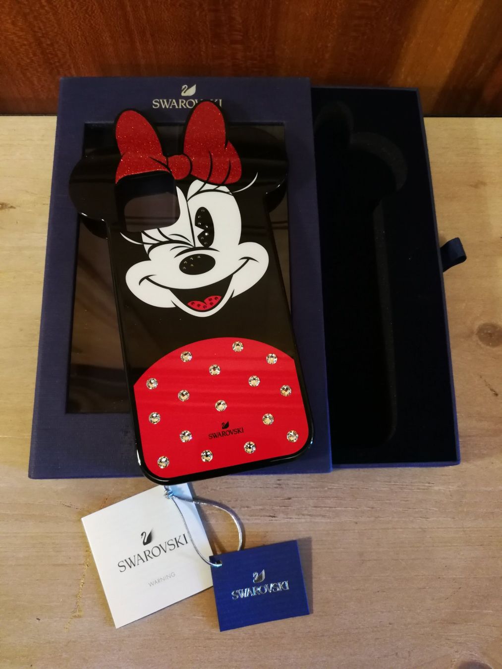 Swarovski Covers & Schutzfolien: Swarovski original Minnie Mouse, iPhone 12 Pro Case Hülle – Neu und originalverpackt aus Wagenhausen von Simbad 1