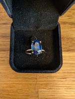 Goldring mit Saphir Grosse 7