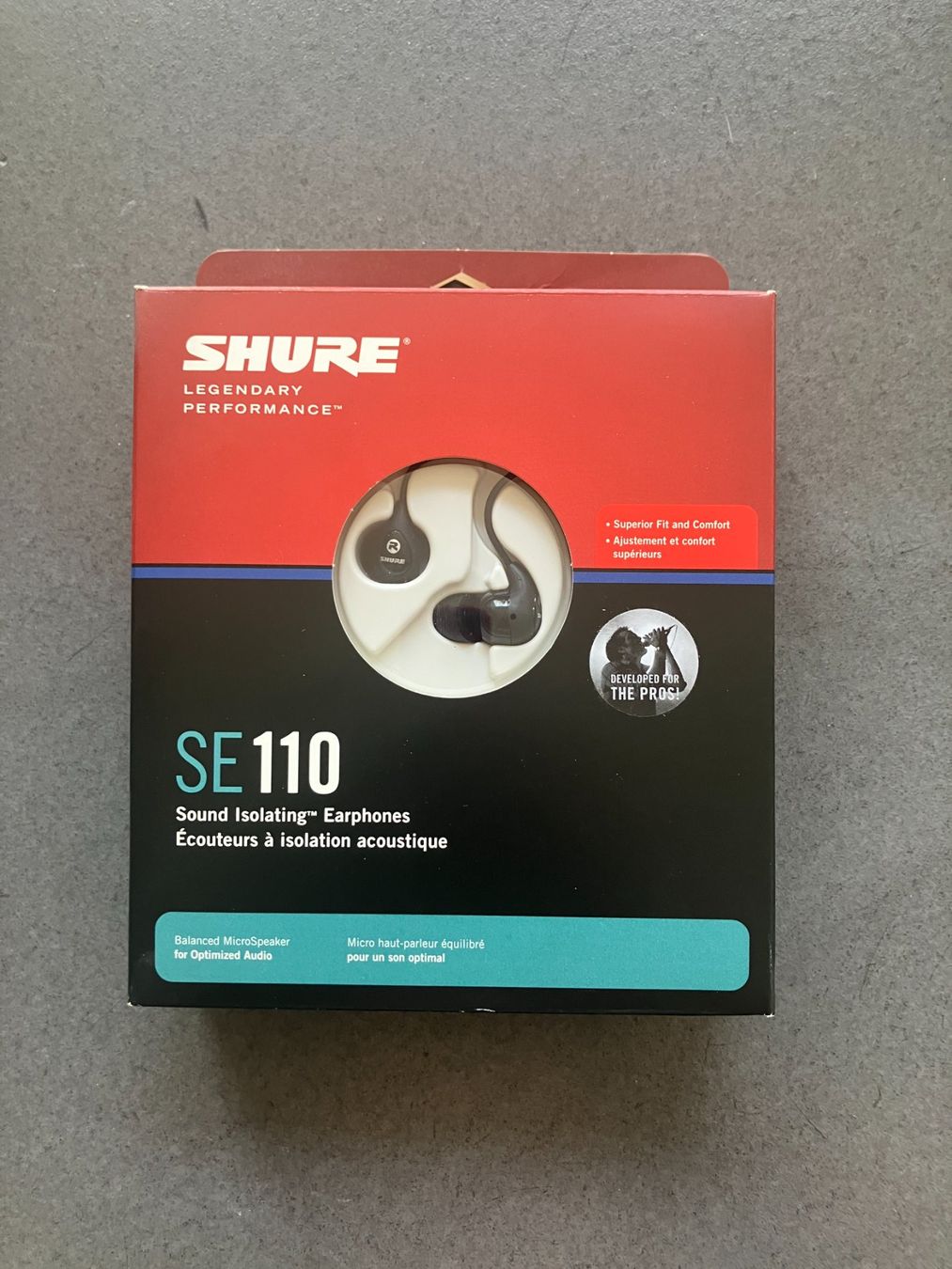 Shure Kopfhörer: SHURE SE110 Kopfhörer mit Kabel – Neu und originalverpackt aus Geroldswil von Ronco7