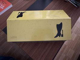 Vintage MEWA Schuhputzkasten 1950er mit Zubehör