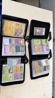 Pokemon Sammelkarten Konvolut inklusive Alben gebraucht
