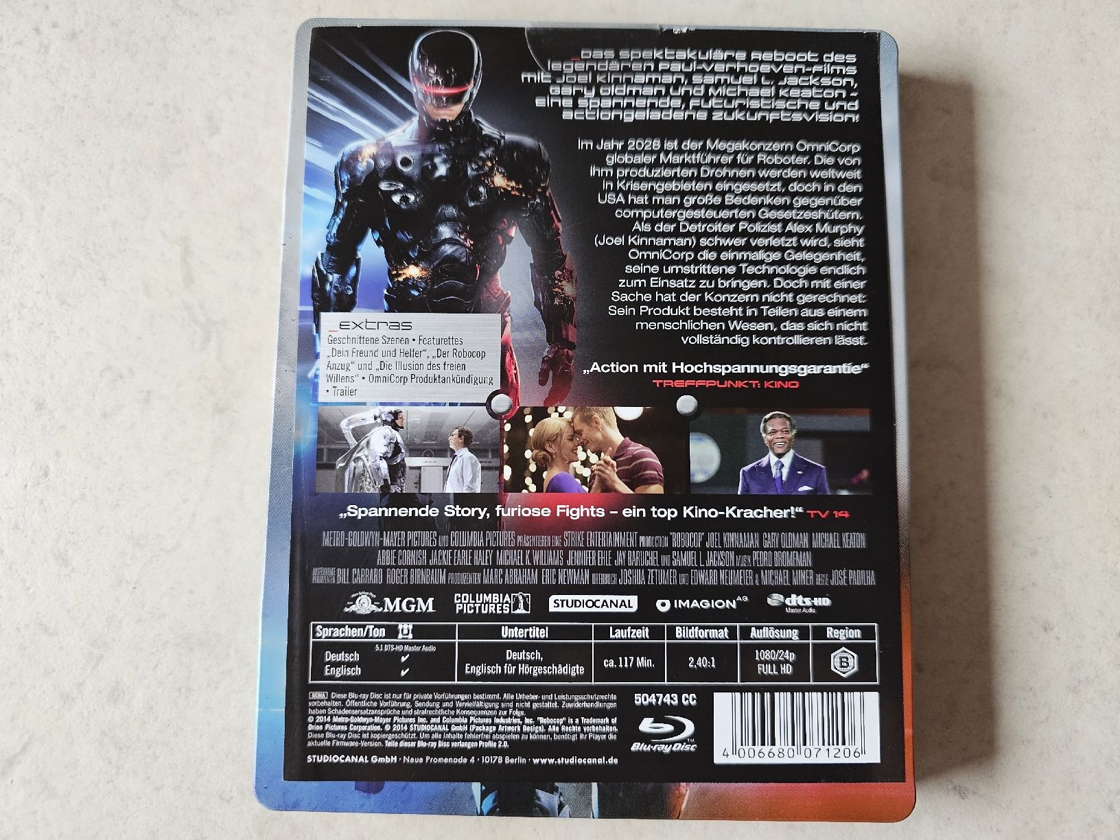 Alle DVDs: Robocop  -  Steelbook Bluray Edition – Gebraucht aus Schneisingen von backstore24 1