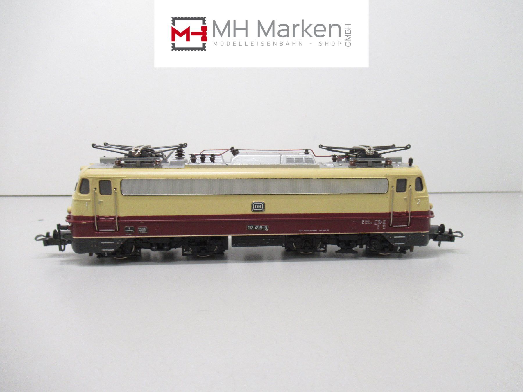 Trix Modelleisenbahnen: Trix Express 2648 E-Lok BR 112 Deutsche Bahn 2-Leiter Umbau – Gebraucht aus Basel von mhmarken