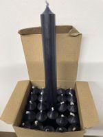 Stabkerzen in Schwarz/25 Stück/Angebot/OVP