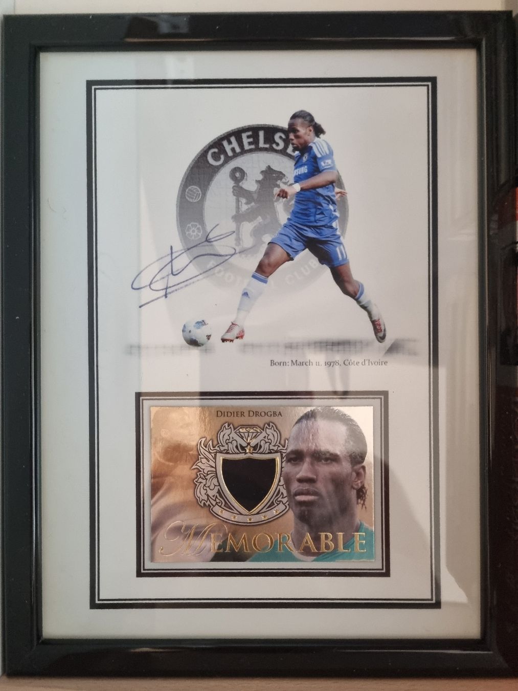 Autografi: Didier Drogba Memorable - Re Print Autogramm – Nuovo (secondo la descrizione) da Muttenz venduto da GS1905SK