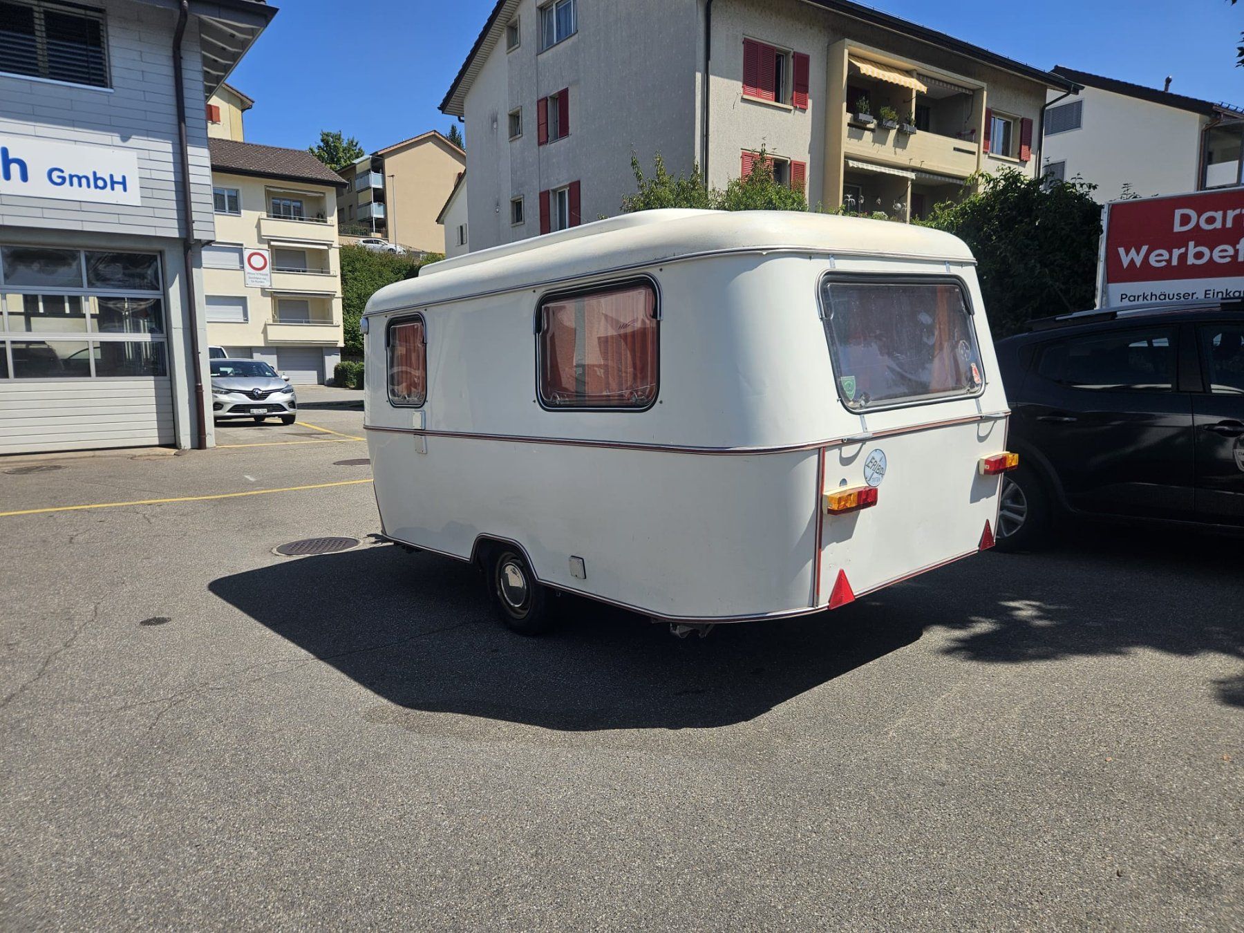 Eriba Veicoli da campeggio: Oldtimer Wohnwagen Scheunenfund Hymer Eriba Triton – Usato da Worb venduto da toyosuisse 5