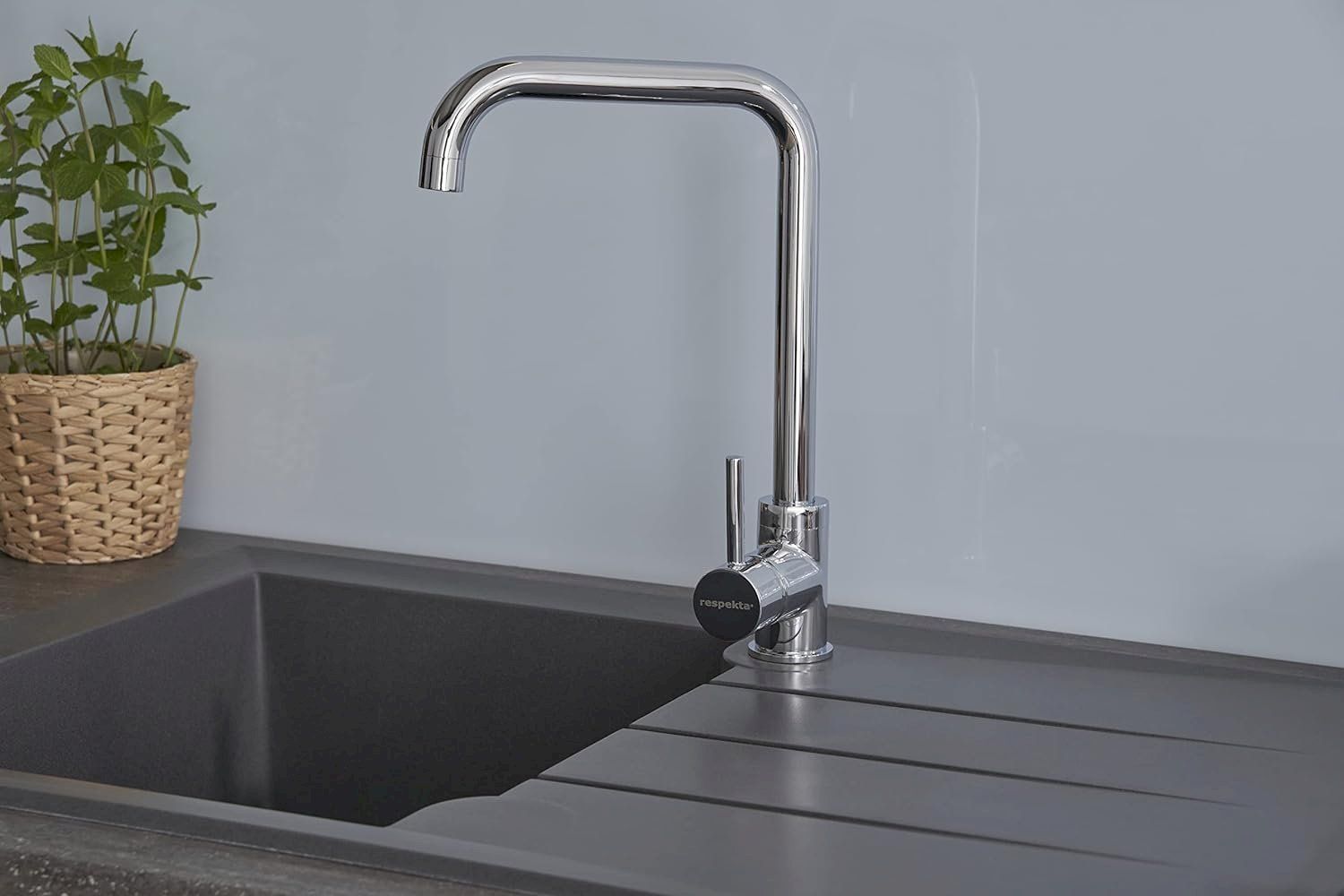 Lavabi & lavandini: Respekta Alineo 81x50cm grau – Nuovo e nell'imballaggio originale da Bottighofen venduto da zaap 8
