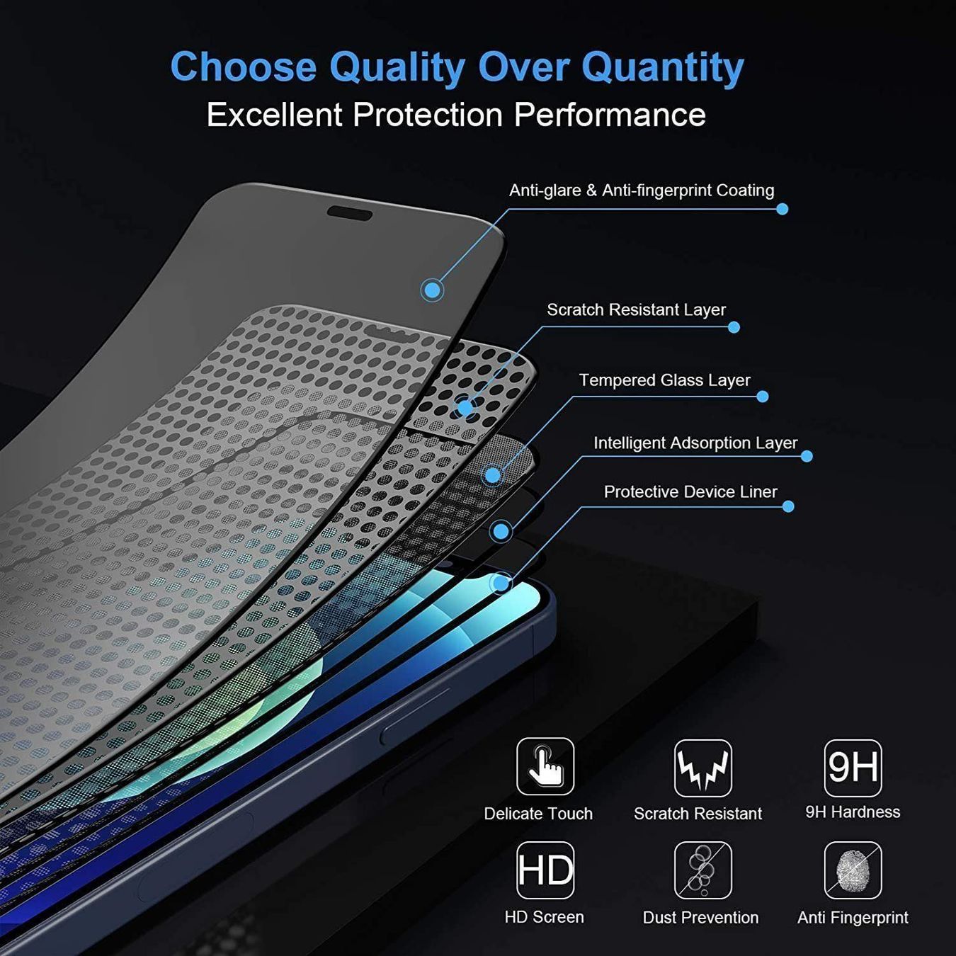 Cover & Protezioni schermo: écran Verre Trempé iPhone 13 Pro Max – Nuovo e nell'imballaggio originale da Morges venduto da DigiAC 2