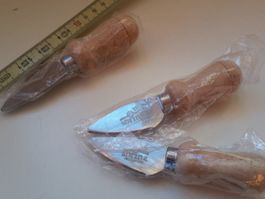 Messer klein für Sbrinz, Grana oder Parmigiano Käse3 Pz