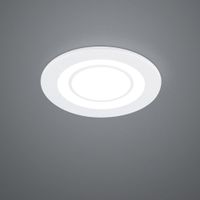 LED Einbaustrahler, Weiss, 8 cm Ø