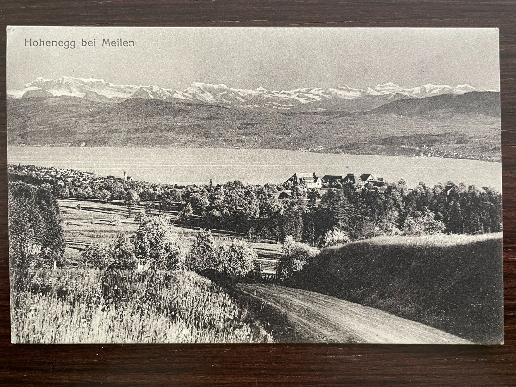Cartoline postali: MEILEN Hohenegg, 4 Ansichtskarten mit Flieger-Postkarte – Usato da Wald ZH venduto da TLILEF 3