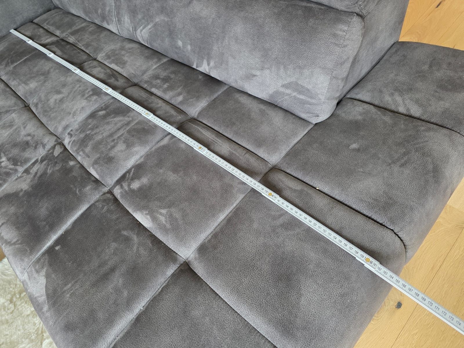 Divani: Grosses elektrisches Ecksofa/Lounge Sofa, grau, neuwertig! – Usato da Grabs venduto da tobias.haeggi 7