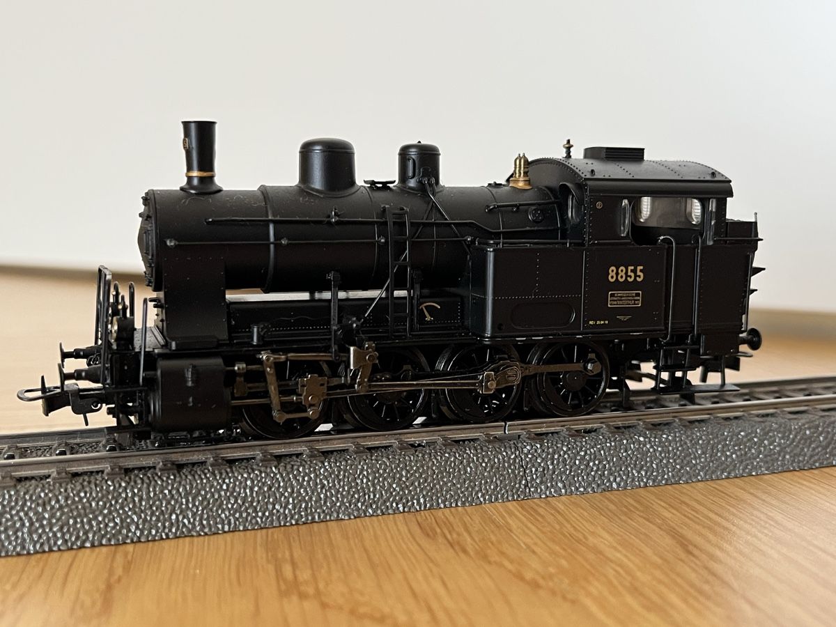 Liliput Modelleisenbahnen: SBB E 4/4 Dampflok Liliput AC Digital – Gebraucht aus Basel von Re620_11627 2