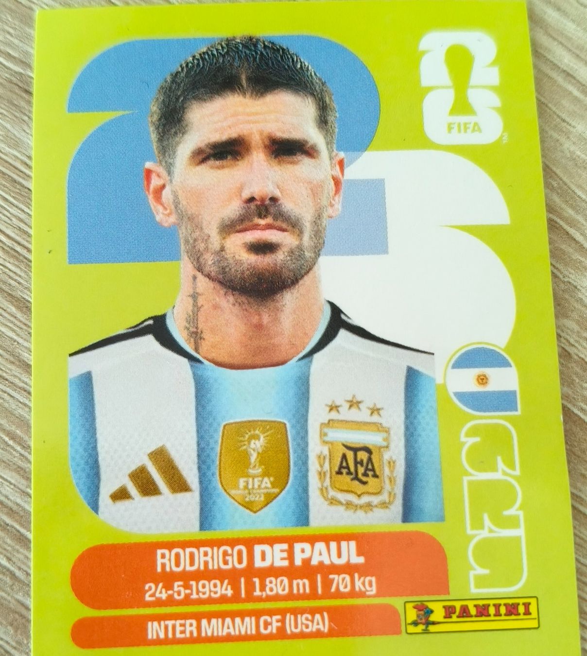 Panini Alben: Panini FIFA World Cup 2026 RODRIGO DE PAUL ( ARG ) – Neu (gemäss Beschreibung) aus Plan-les-Ouates von col_vq9g