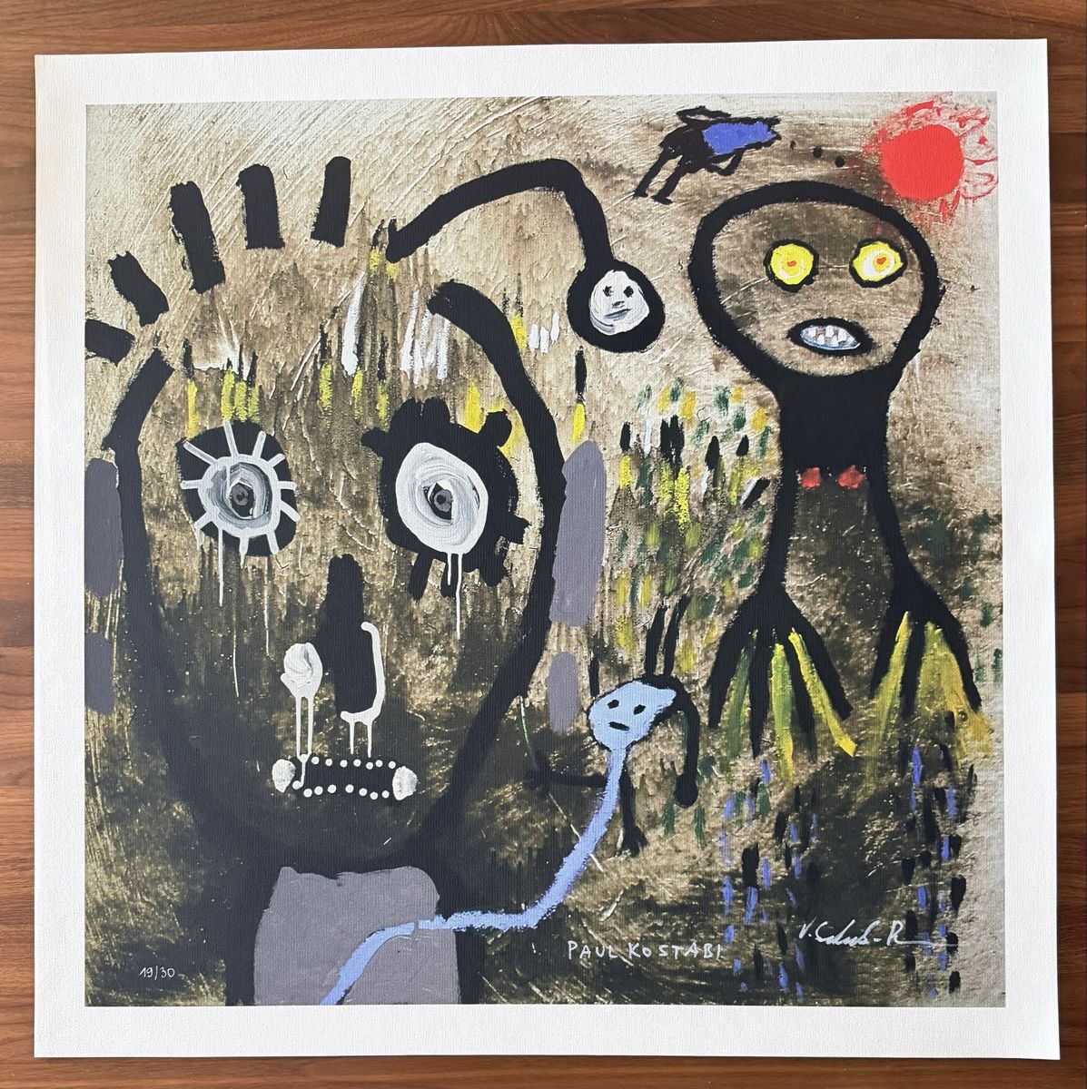 Grafica & Litografie: Volkmar SCHULZ-RUMPOLD & Paul KOSTABI – Usato da Solothurn venduto da NUVICO