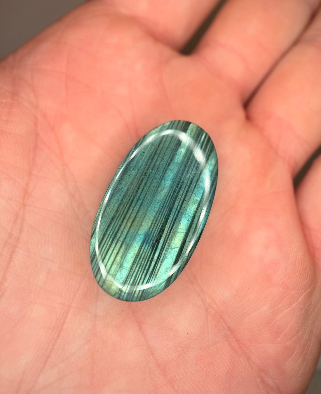 Pietre preziose: Ab 1 Fr. - 50.53 ct unbehandelter Labradorit – Nuovo (secondo la descrizione) da Mauren venduto da LieGems