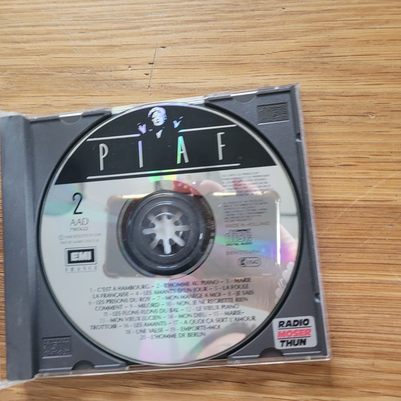 CD: CD Edith Piaf Volume 2 – Usato da Biel/Bienne venduto da Destockweb 1