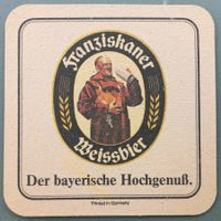 Bierdeckel - Franziskaner - D