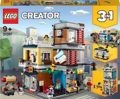 LEGO 31097 Stadthaus mit Zoohandlung & Cafe / Neu Ungeöffnet