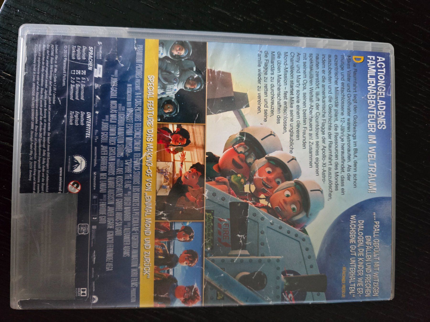 Tutti i DVDs: DVD Einmal Mond und zurück – Usato da Büttikon AG venduto da Amineah 1