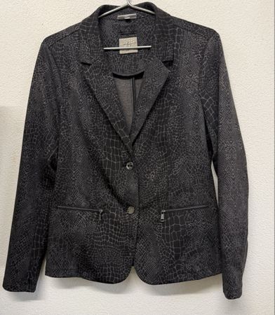 Blazer Street One schwarz gemustert Grösse 38, wie NEU