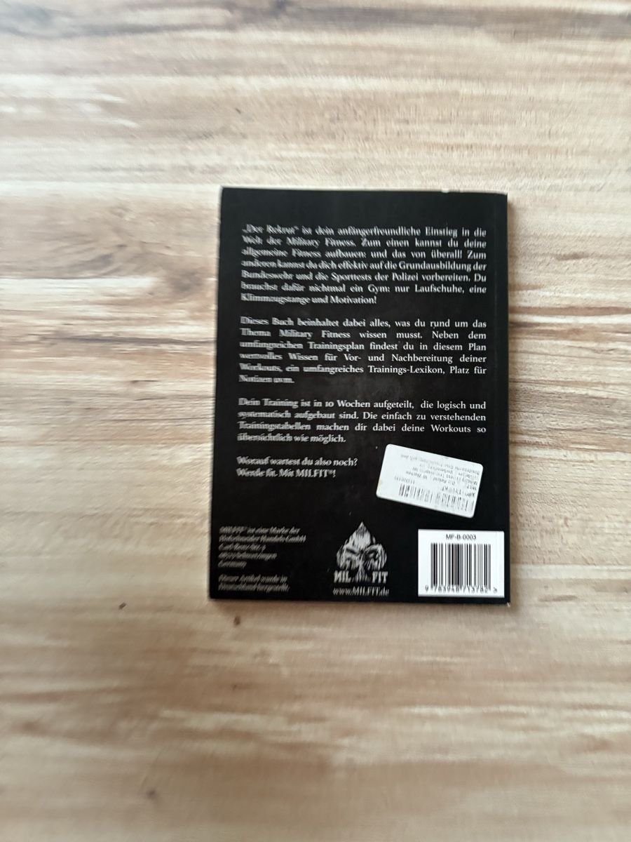 Libri: Milfit buch – Nuovo (secondo la descrizione) da aarwangen venduto da mikemog 1