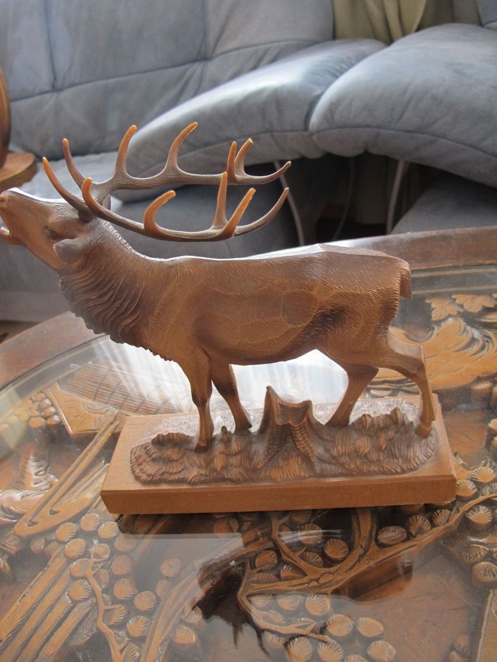 Skulpturen & Statuen: Alter Hirsch – Gebraucht aus Löhningen von Chimae67 6