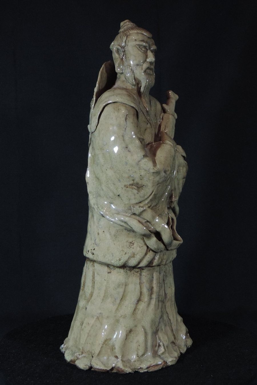 Skulpturen & Statuen: alte, chinesische, Keramik Figur, glasiert – Gebraucht aus Duggingen von roterbambus 3