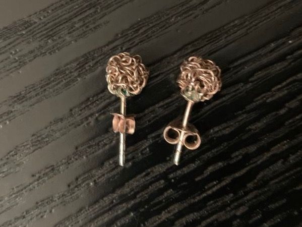 Orecchini pendenti & Orecchini a lobo: Ohrstecker, Silber rosévergoldet – Usato da Zürich venduto da Nora321 4