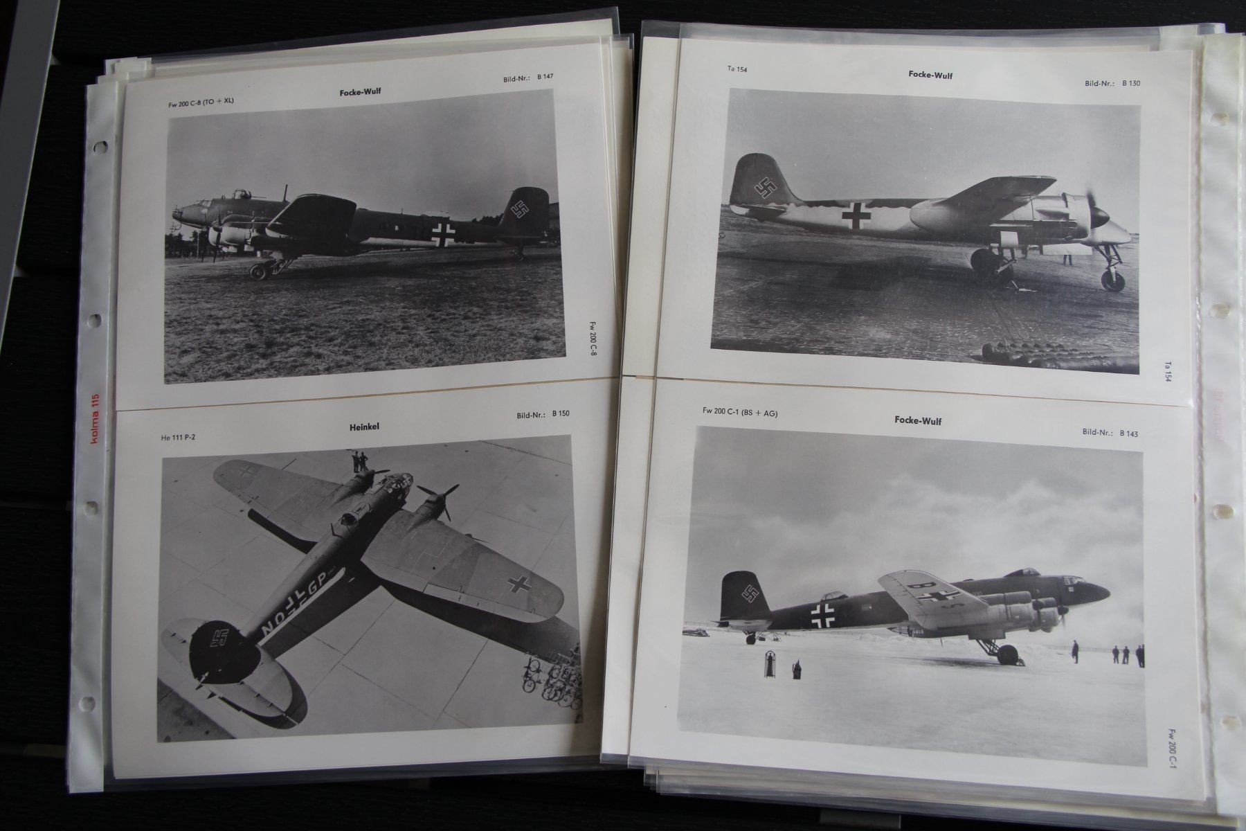 Foto & Immagini: Luftfahrt im Bild, 62 Stk. Datenkarte inkl. technischen Ang. – Usato da Belp venduto da Tomsek 6