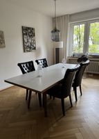 Esstisch mit 4 Stühlen – Massiv, 220x95 cm – zeitlos