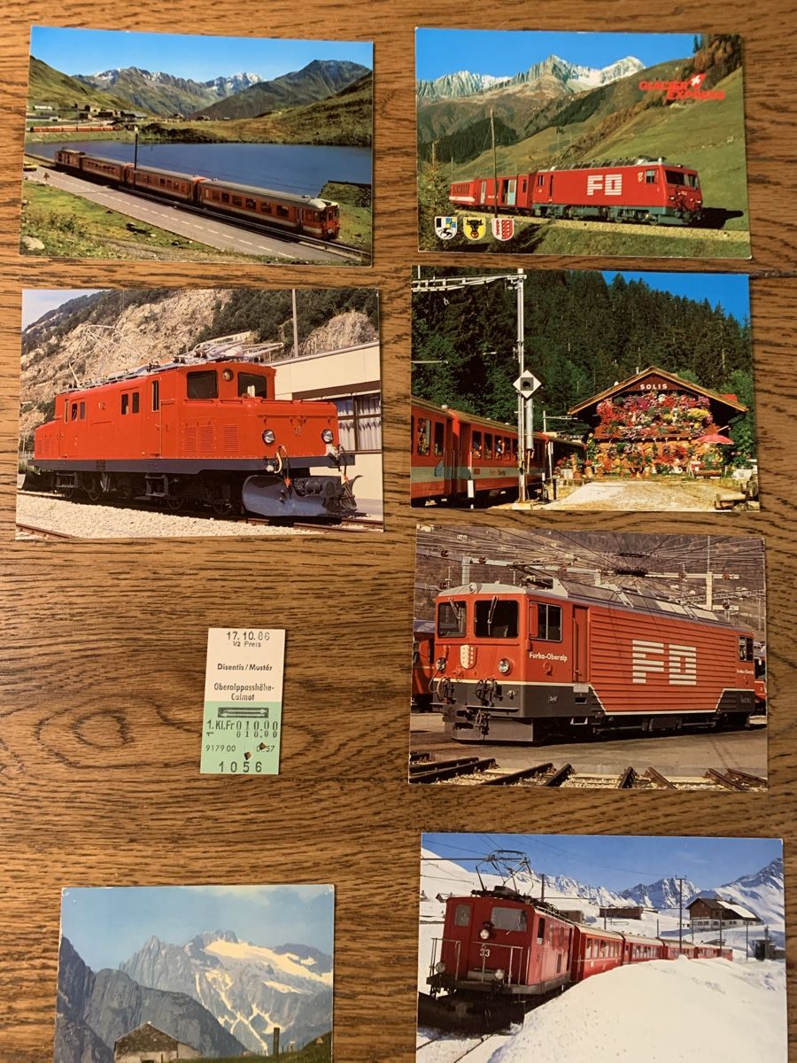 Modelleisenbahnen: Ansichtskarten Cornergrat / FO Bahn – Gebraucht aus Winden von EmilNeu 2
