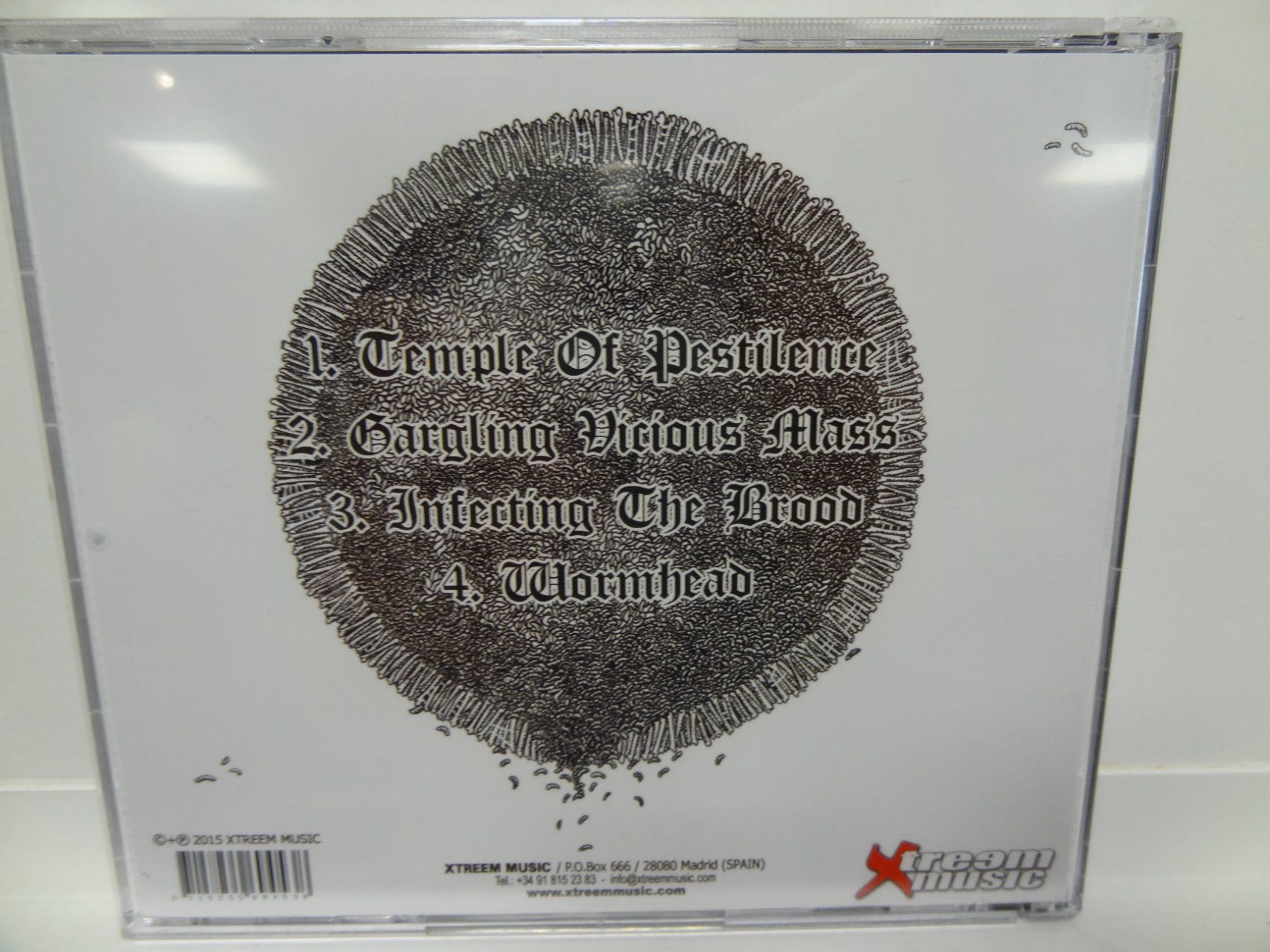 CD: Cryptic Brood - Wormhead CD - Death Metal – Usato da luzern venduto da musicandart 1