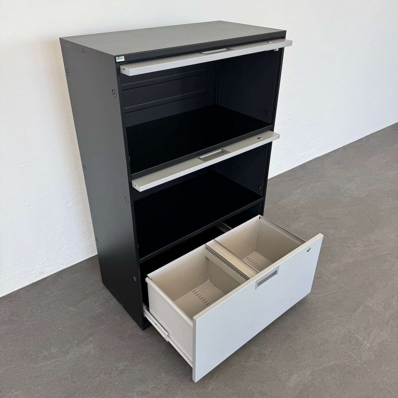 Lista Schränke: Lista Office LO Qub Modul-Kombination 3-OH 800mm - – Gebraucht aus Schönenwerd von mcofficeshop 3