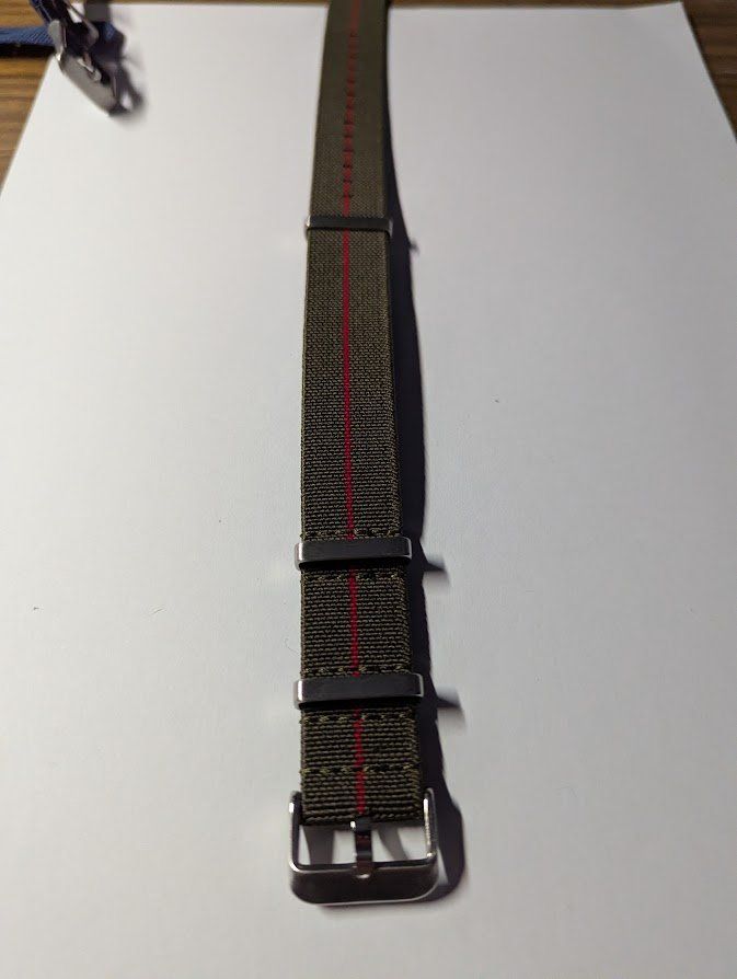 Bracciali & Braccialetti: Nylon Elastik Uhrenarmband 22m – Nuovo (secondo la descrizione) da Winterthur venduto da UncleMikha-el 4