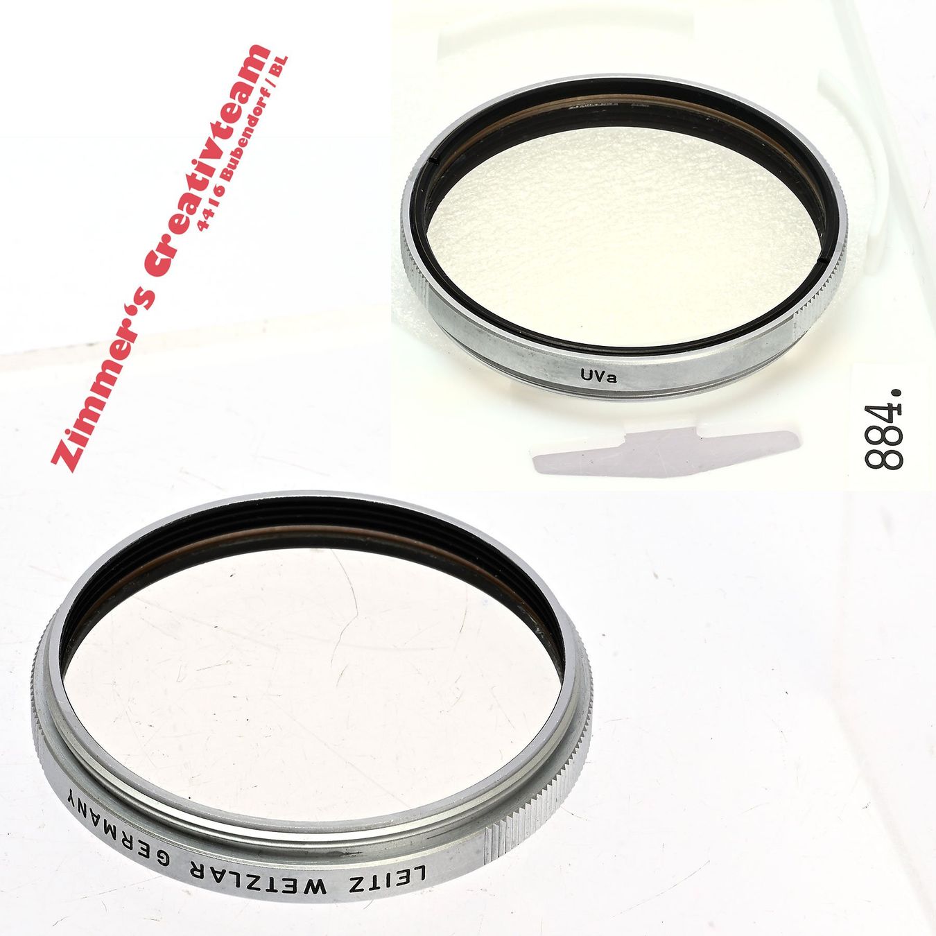 Leitz Filtres: Leitz / Leica UVa Filter 46mm, silber – D'occasion à Bubendorf par zimmers_creativteam