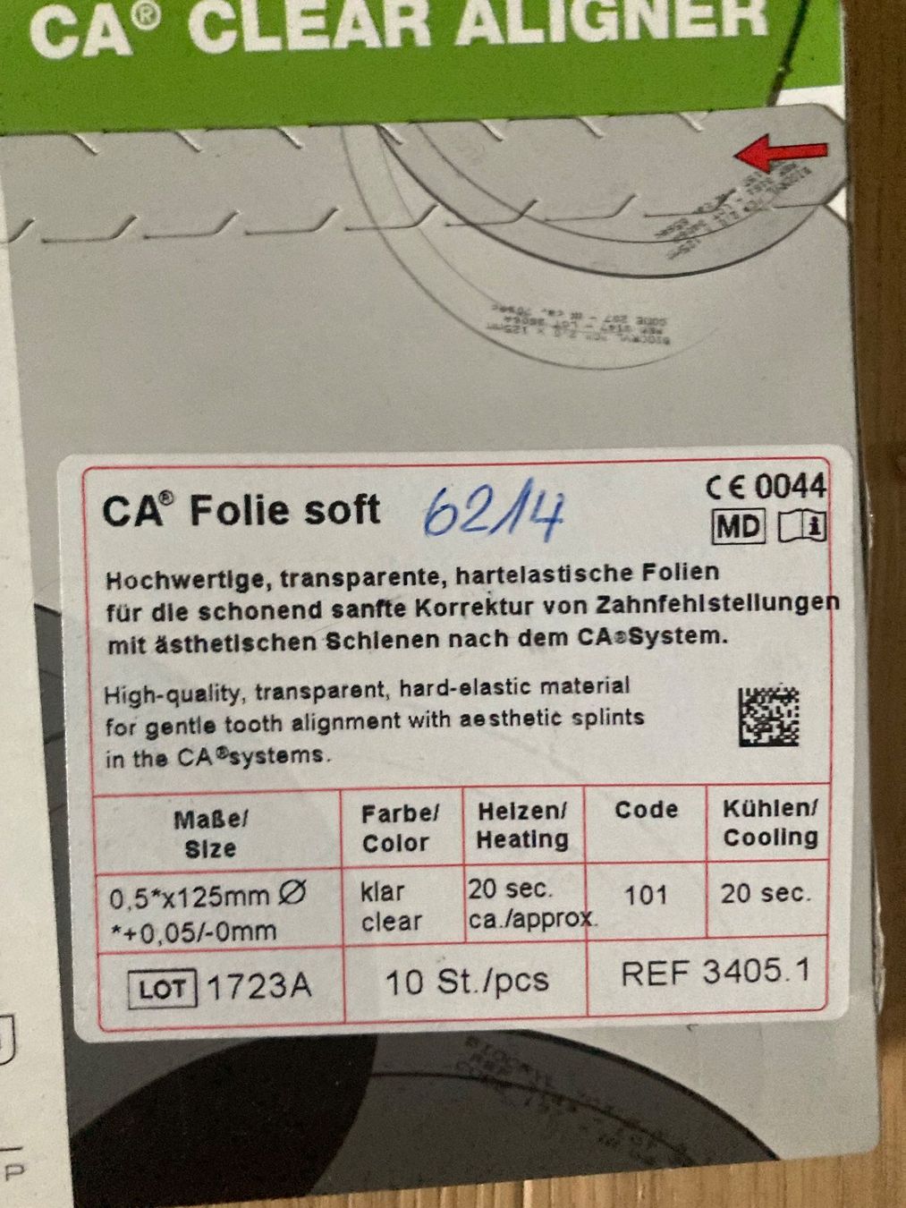 Folien: Scheu CA folien Original verpackt – Gebraucht aus Kaltbrunn von Silberkiste 3