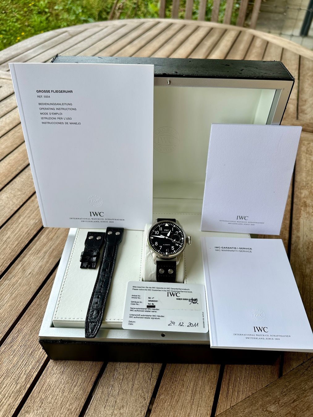 Orologi: IWC Big Pilot IW500401 – Usato da Zug venduto da Jbys 1
