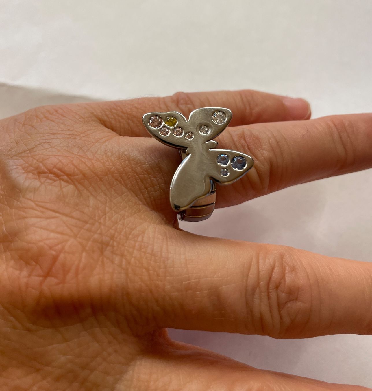 Bagues: NOMINATION bague strass papillon – D'occasion à Lausanne par PlusValue_Lausanne 2