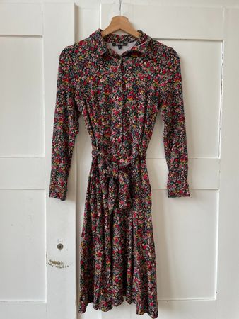 King Louie Blumenkleid, Gr. S, Viskosemix