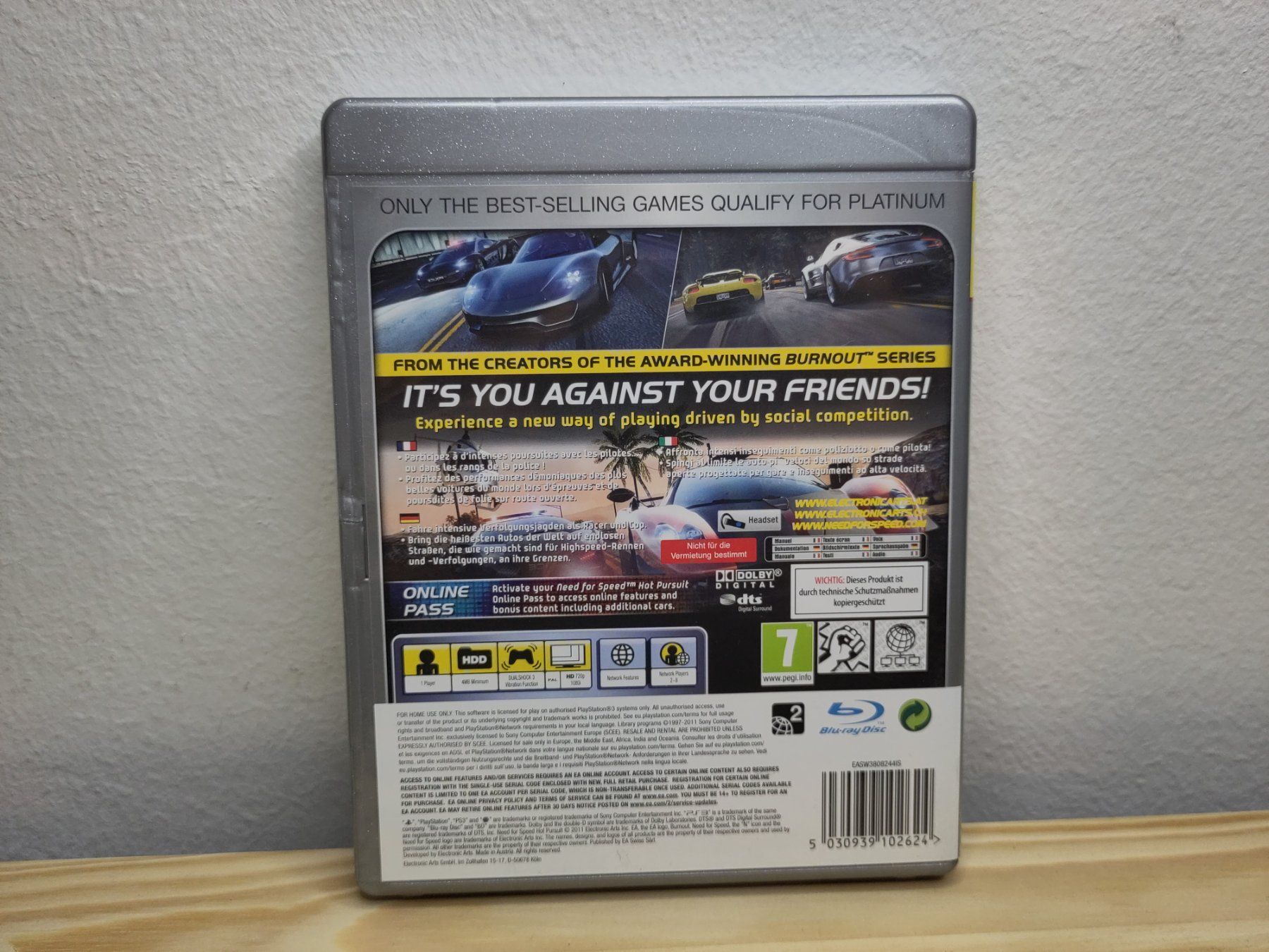 Giochi: Need for Speed Hot Pursuit PS3 PAL CIB – Usato da Zug venduto da RepTCG 1