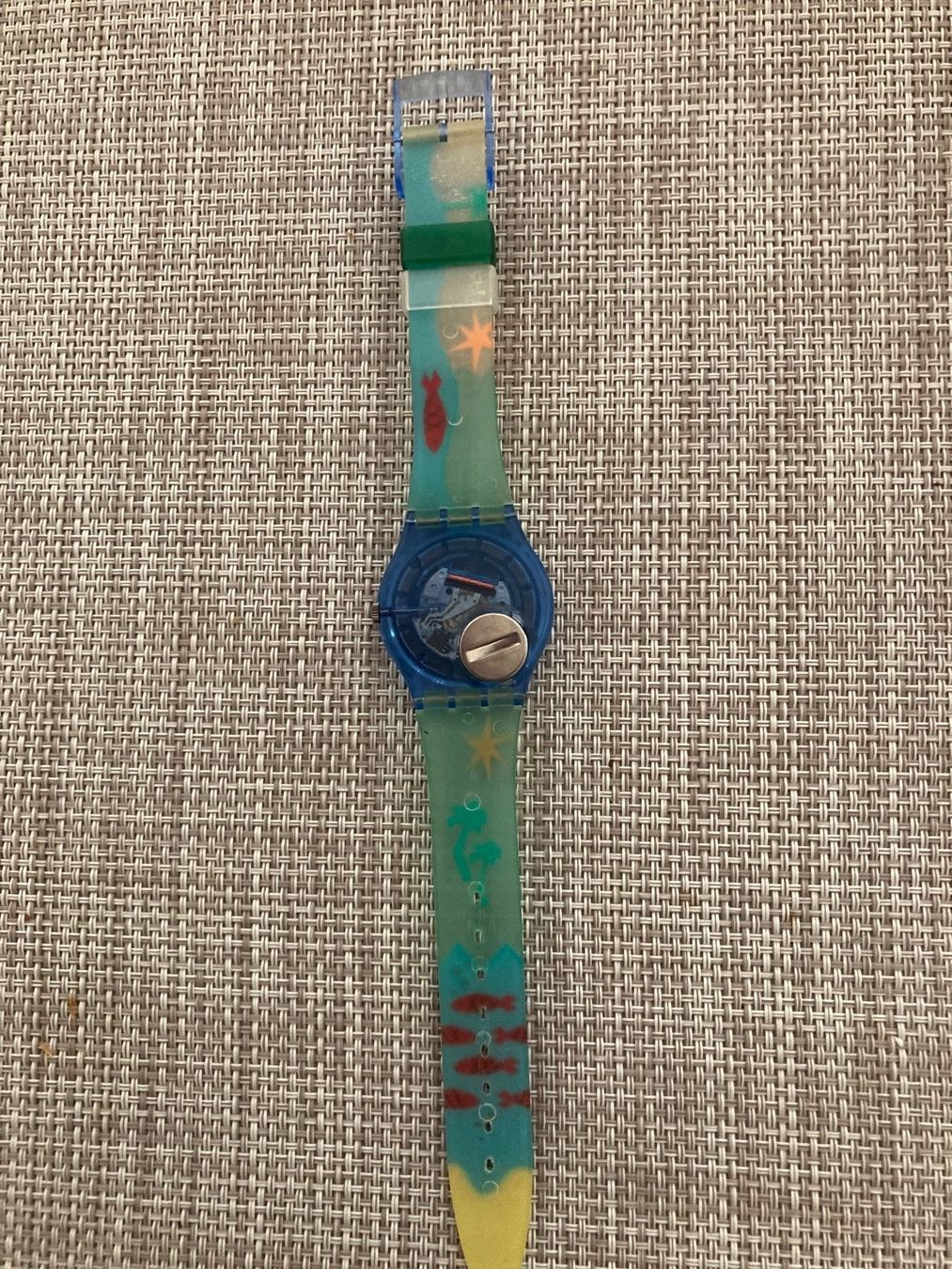 Swatch Orologi: Swatch mint fisch NEU – Nuovo e nell'imballaggio originale da Wilderswil venduto da Feldbach 7