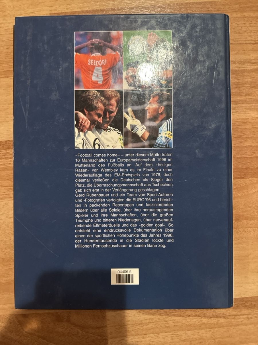 Bücher: Fussball EM 1996 England Buch Gerd Rubenbauer – Gebraucht aus Heiden von fam_797q 3