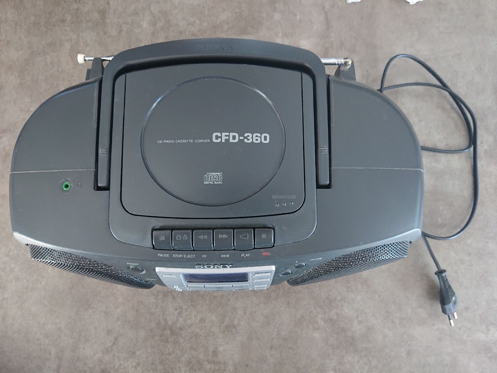 Sony Audio- & Mediensysteme: Sony CFD-360 Défectueux – Defekt aus Lentigny von ti_2020 1