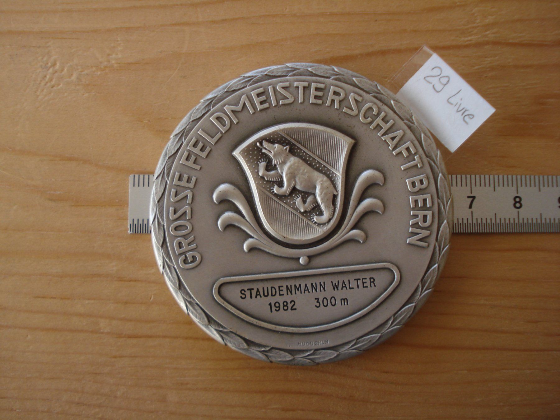 Medaglie: (RO) Bern (Richter 363) BR silvered – Usato da Erlach venduto da Net-Coins 1