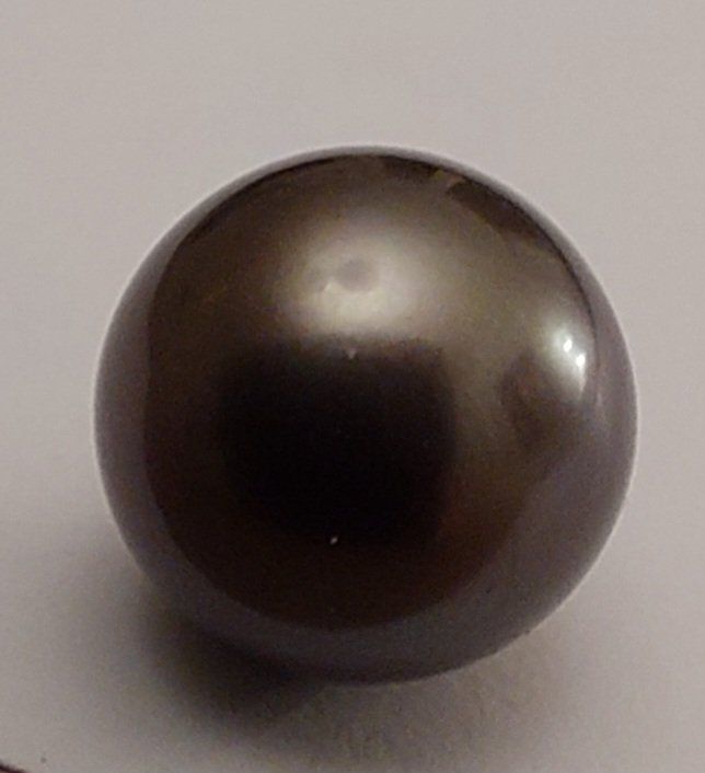 Perle (finte): Makellose Tahiti-Perle, 10mm Durchmesser – Nuovo (secondo la descrizione) da Klingnau venduto da Tamina5 1