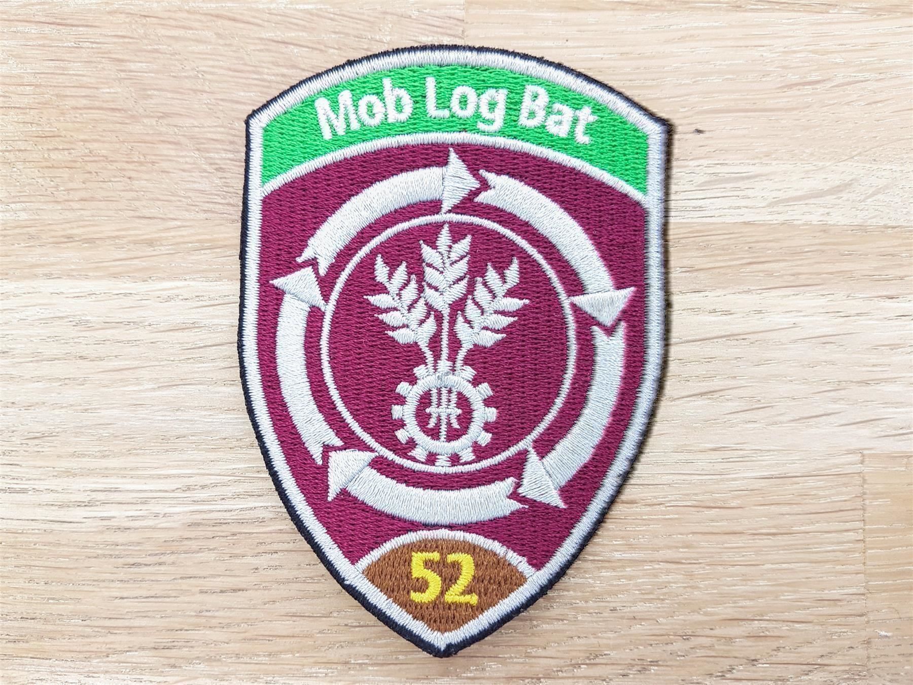 Placchette & Badge: Badge Mob Log Bat 52 braun – Usato da Erlinsbach venduto da S700